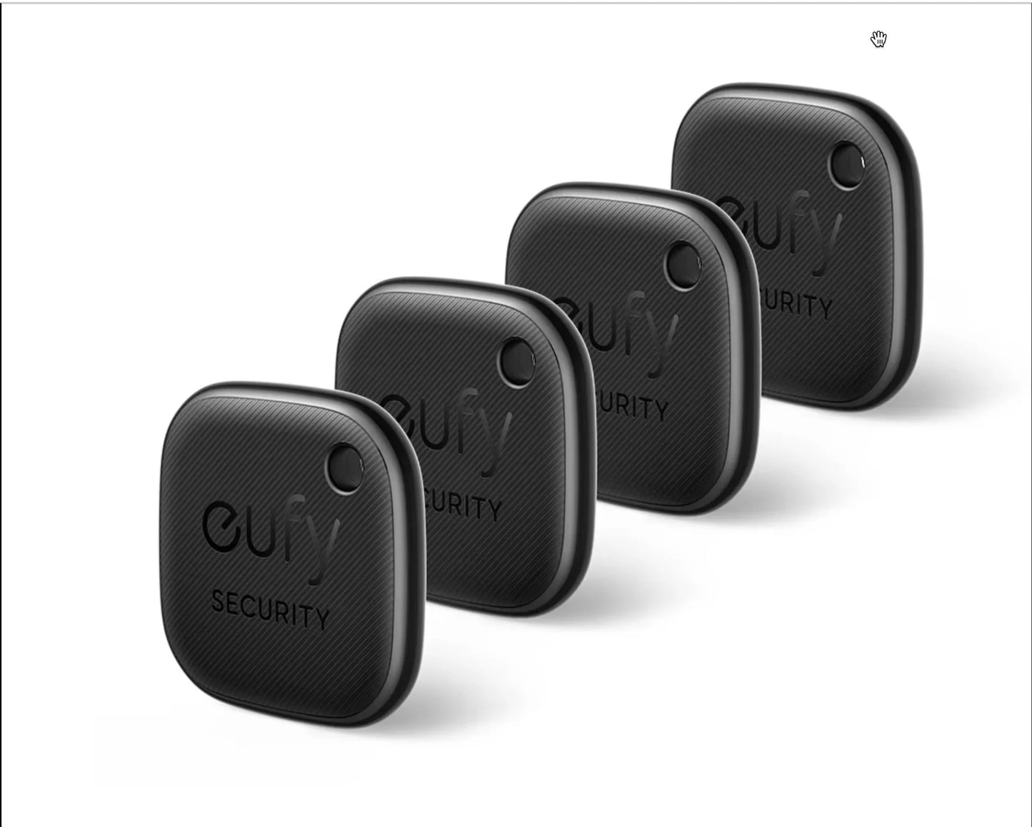 eufy Security SmartTrack Link Works With Apple Find My Key Finder Bluetooth Tracker Tag For Earbuds & Luggage Phone Finder IOS