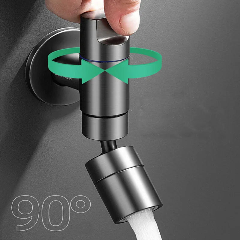 In-wall Single Cold Water Mop Pool Faucet Stainless Steel  Bathroom Cleaning Room Basin Faucet Two Water Outlet Modes