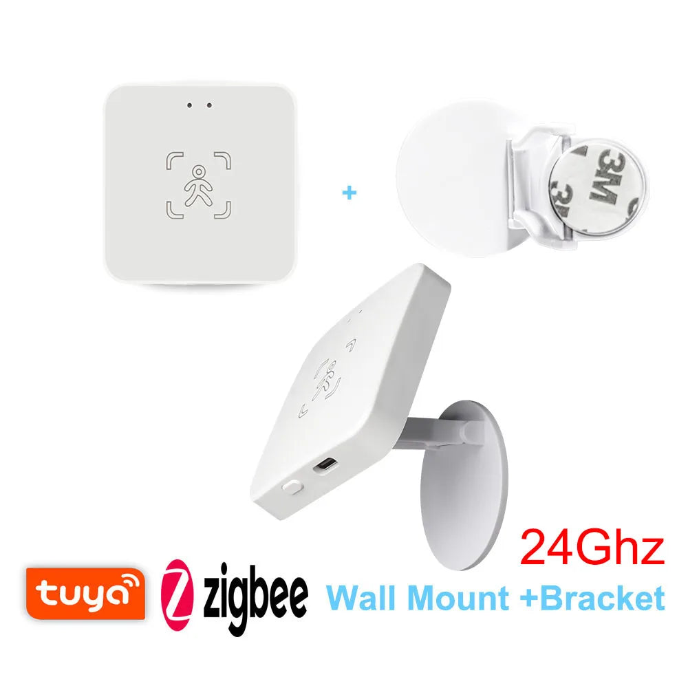 WiFi / Zigbee Smart Human Presence Sensor,Luminance/Distance Detection, Tuya Smart Life Home Automation,For Z2M Alexa, Google