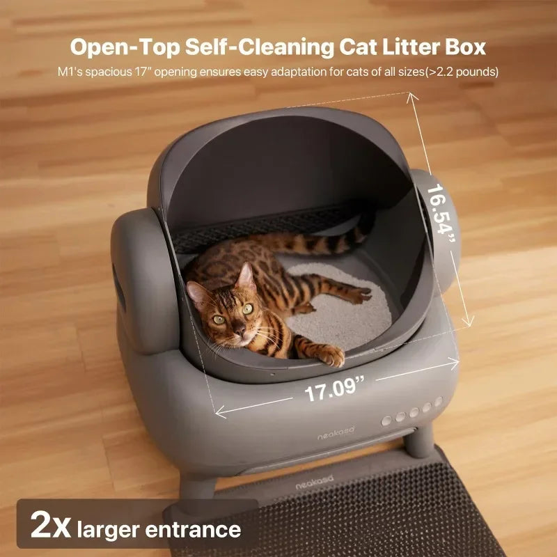 Origin Neakasa M1 Large Low noise Odor Eliminator App Control Intelligent Electric Self Cleaning Smart Automatic Cat Litter Box