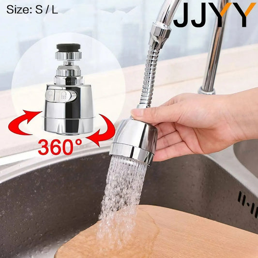 Universal Faucet 360 Degree Rotating Tap Filter Tip Water Bubbler Faucet Anti-Splash Economizer Kitchen Supplies S/L Optional