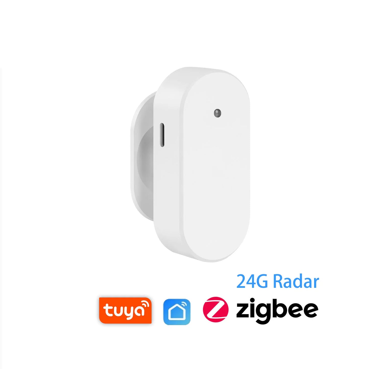 Tuya WiFi / Zigbee Human Presence Detector,Luminance/Distance Detection,  Smart Human Body PIR Sensor Support Home Assistant