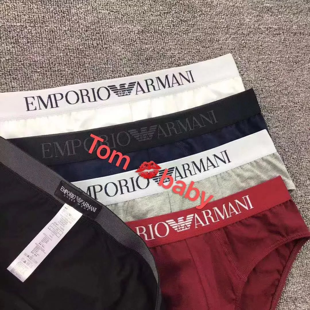 Armani triangle mens underwear