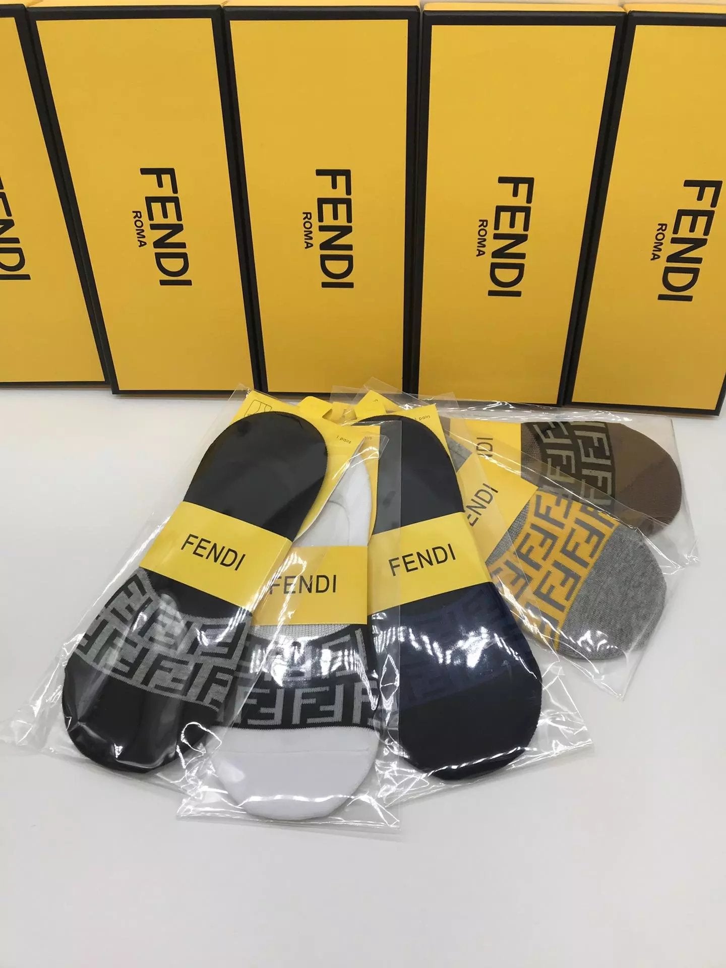 Fendi socks unisex