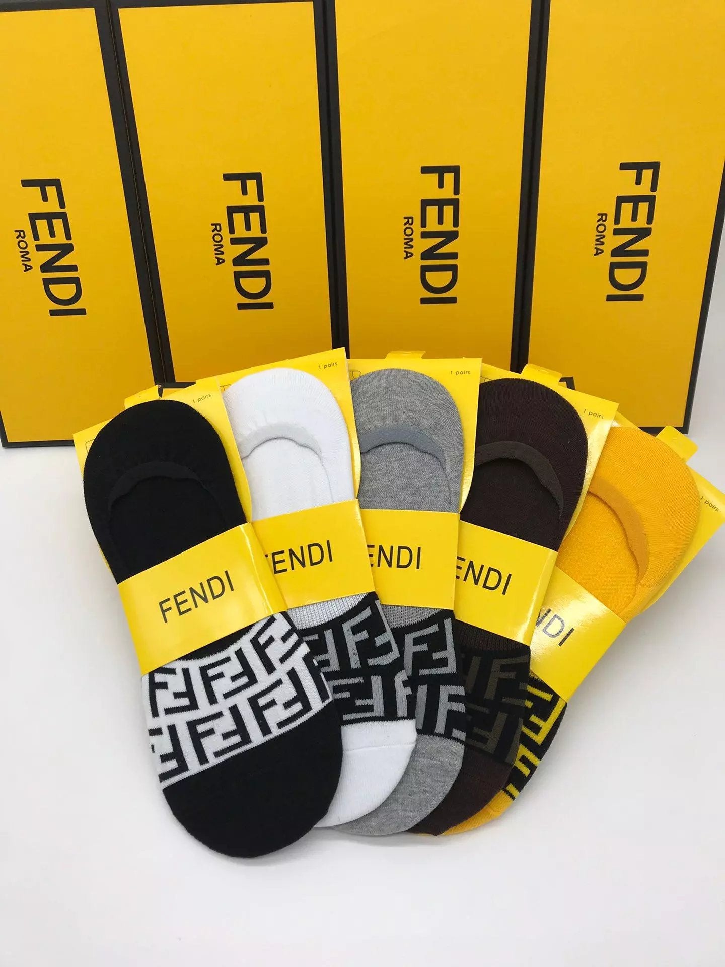 Fendi socks unisex