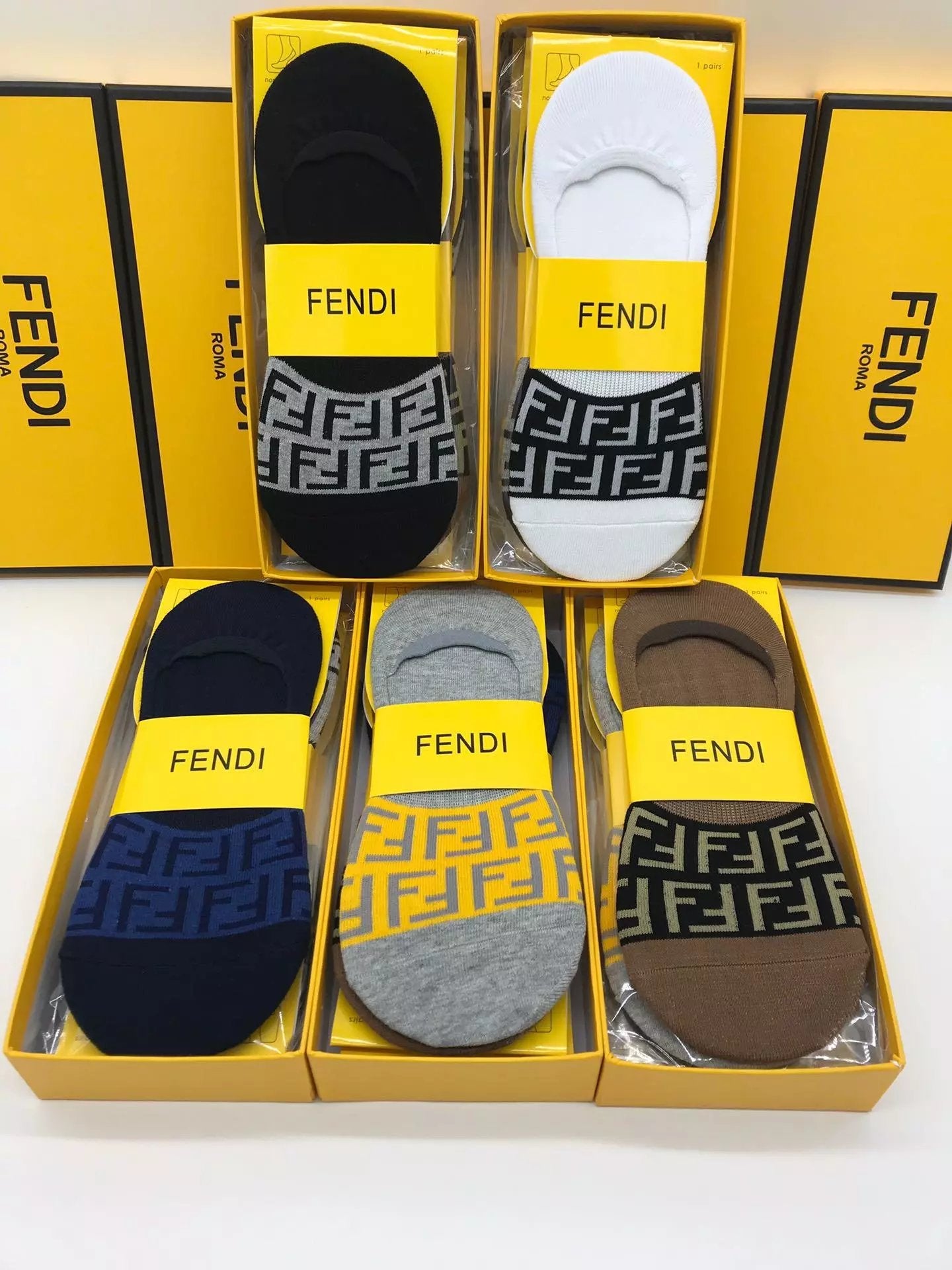 Fendi socks unisex