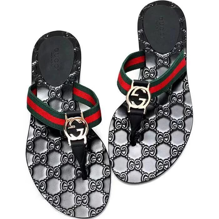 New Gucci Gucci flip-flops unisex