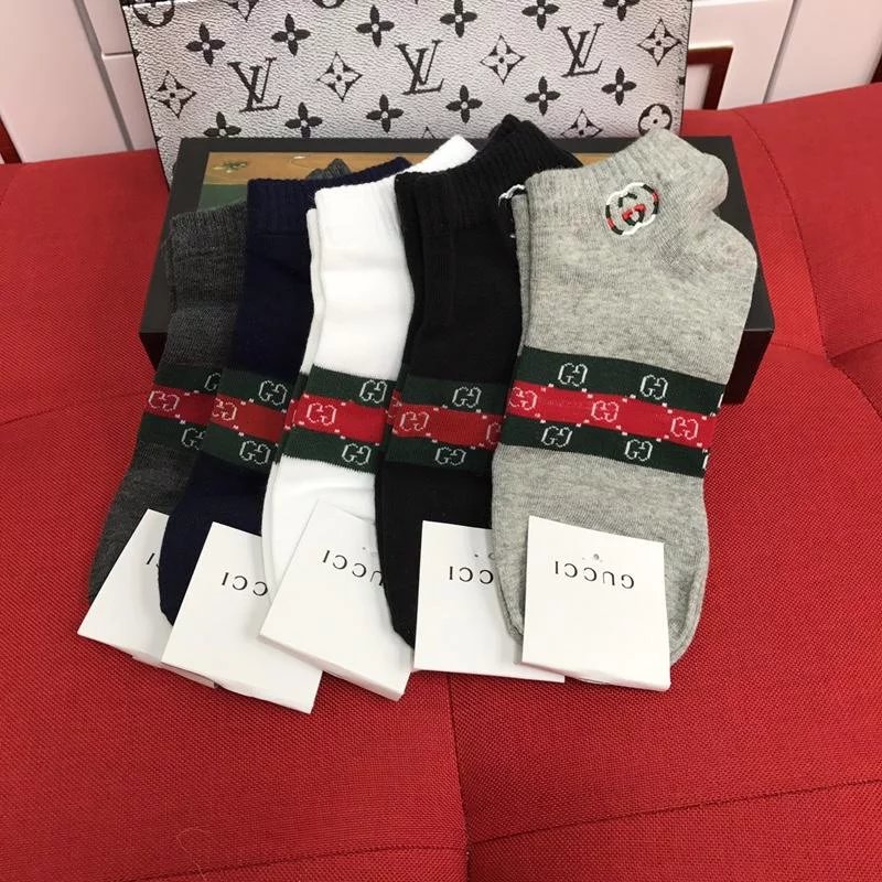 Gucci 5 pair socks