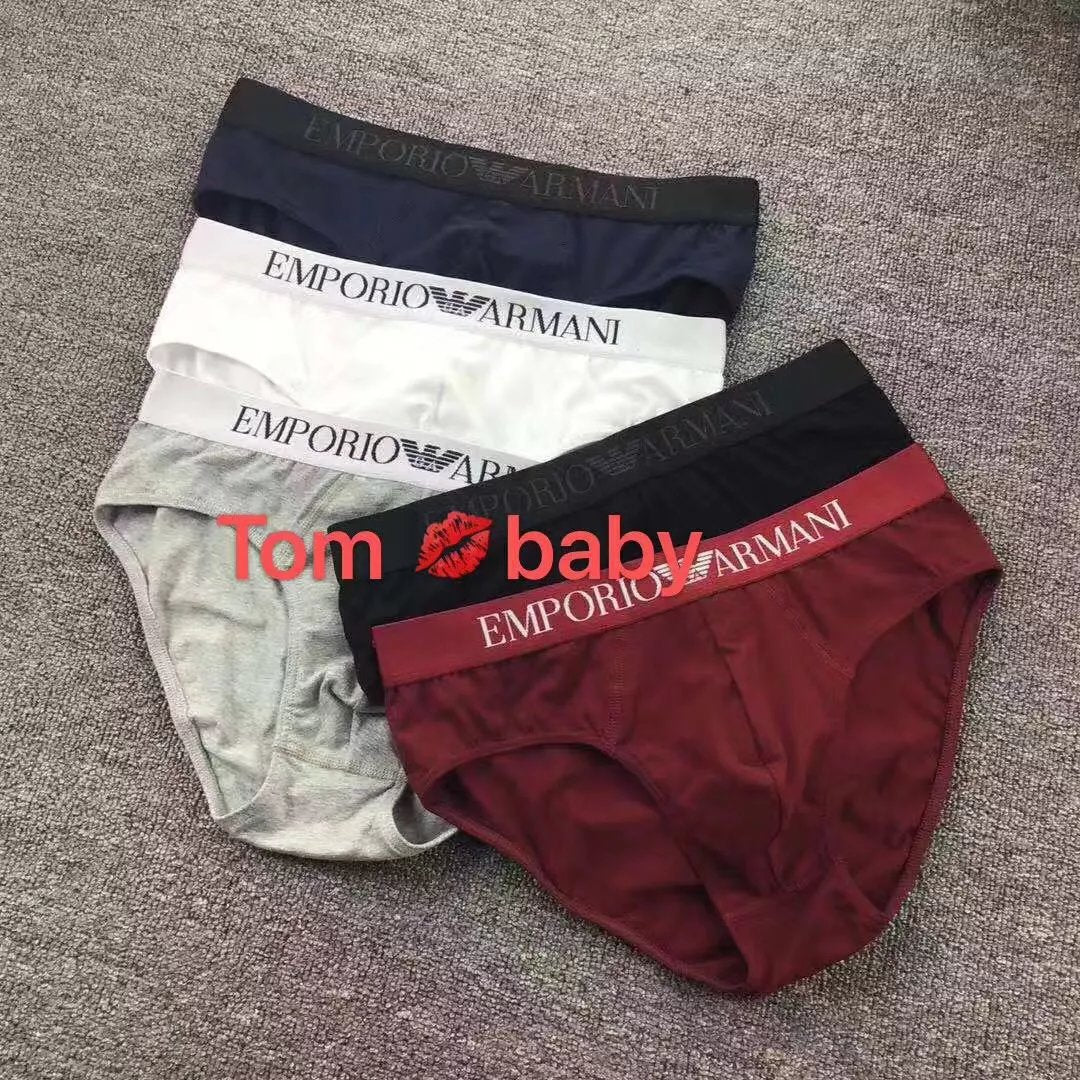 Armani triangle mens underwear