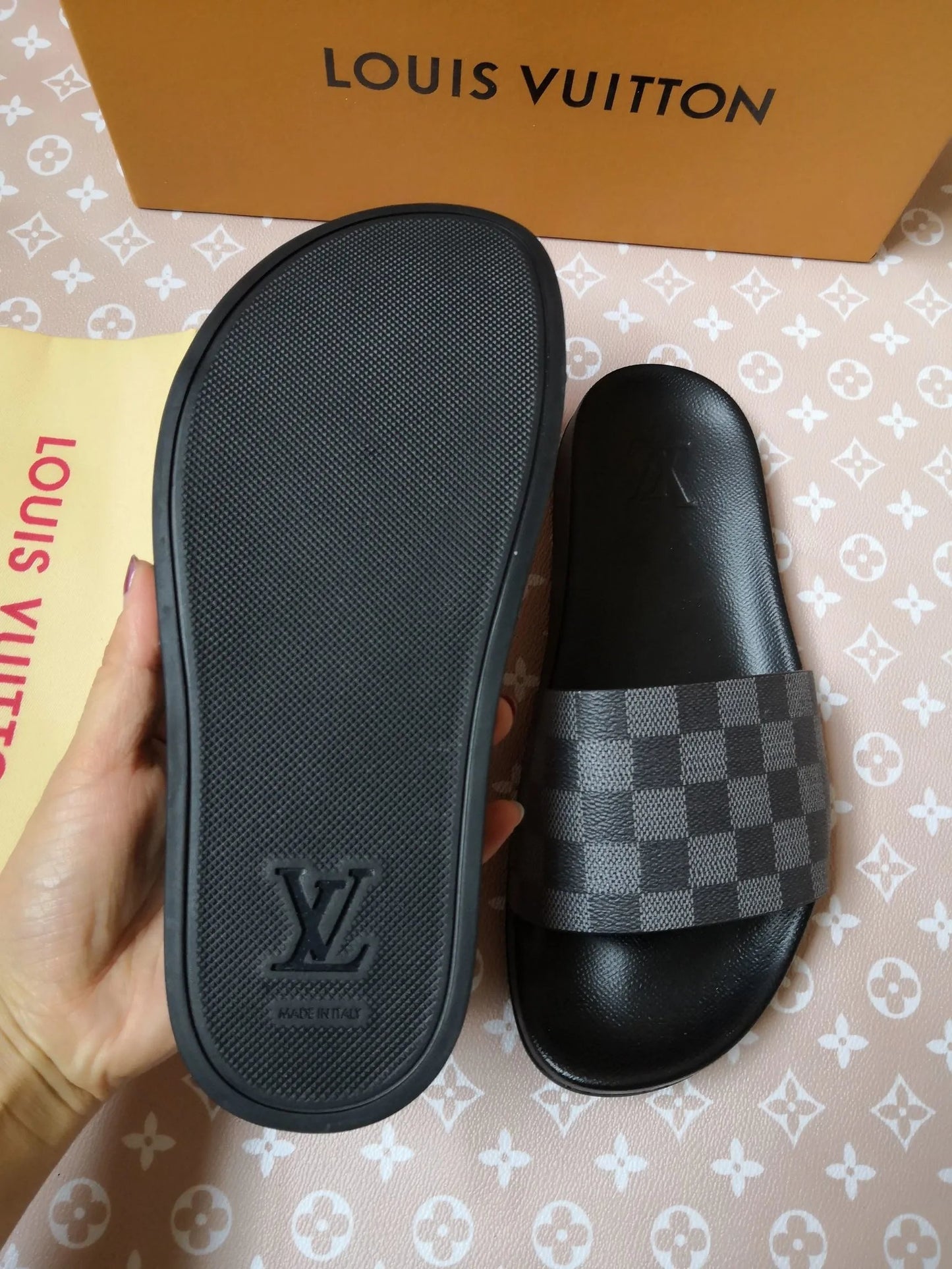 LV slippers