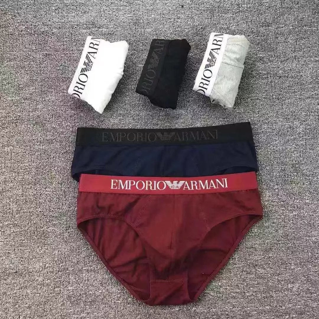 Armani triangle mens underwear