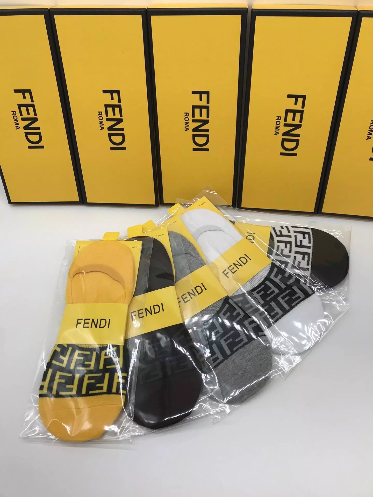 Fendi socks unisex