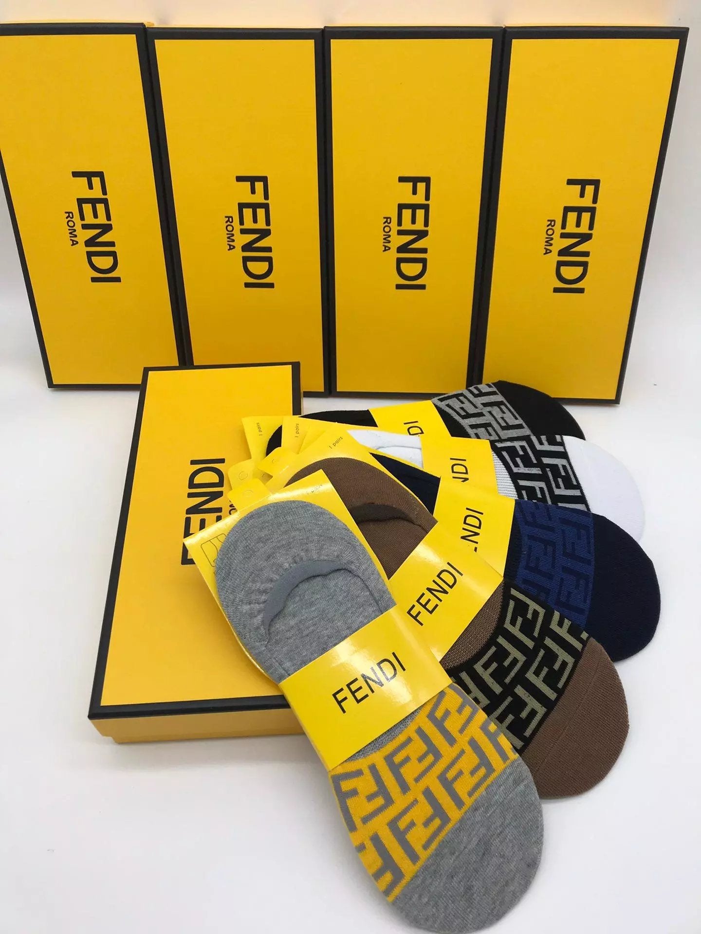 Fendi socks unisex