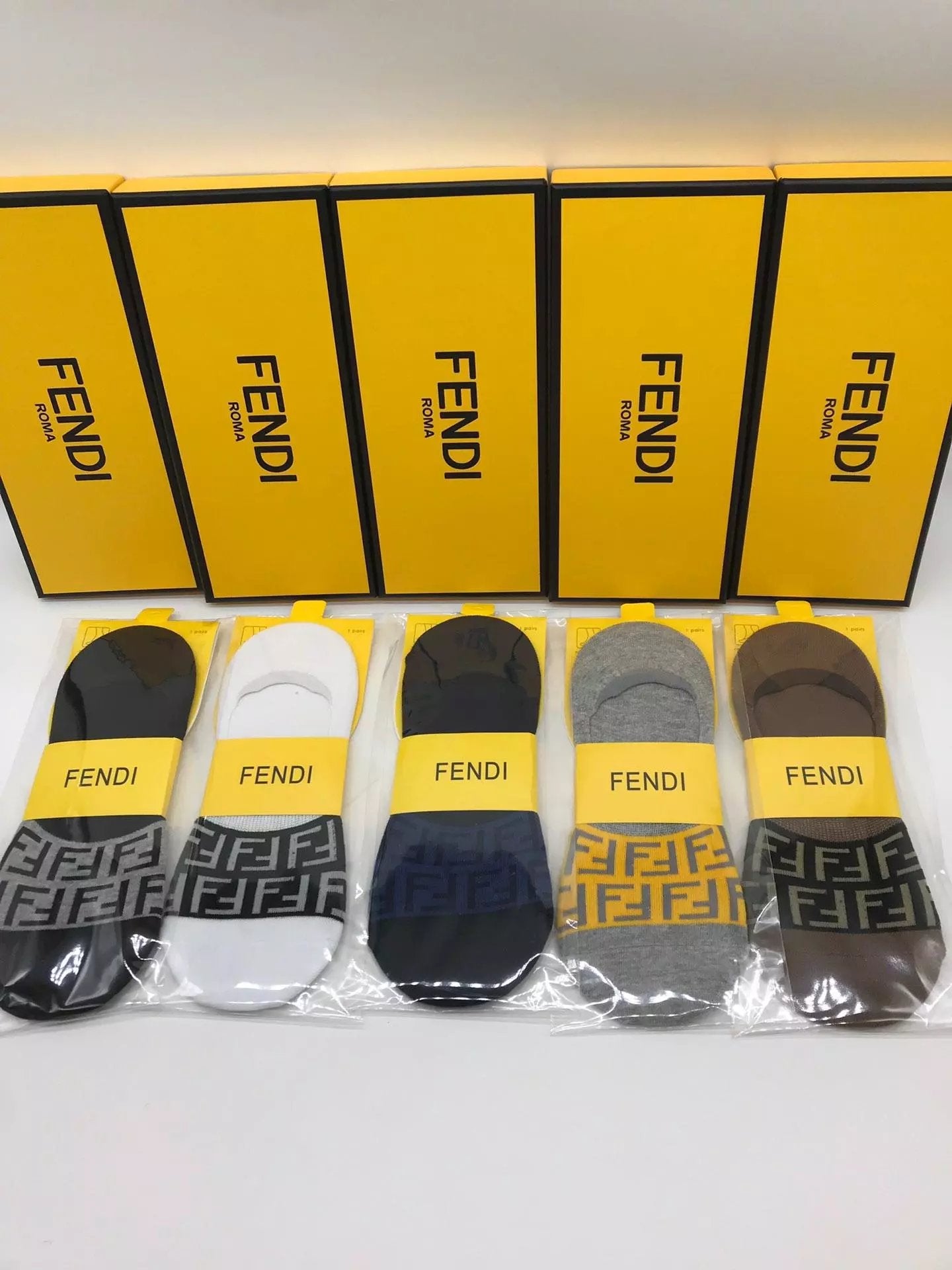 Fendi socks unisex