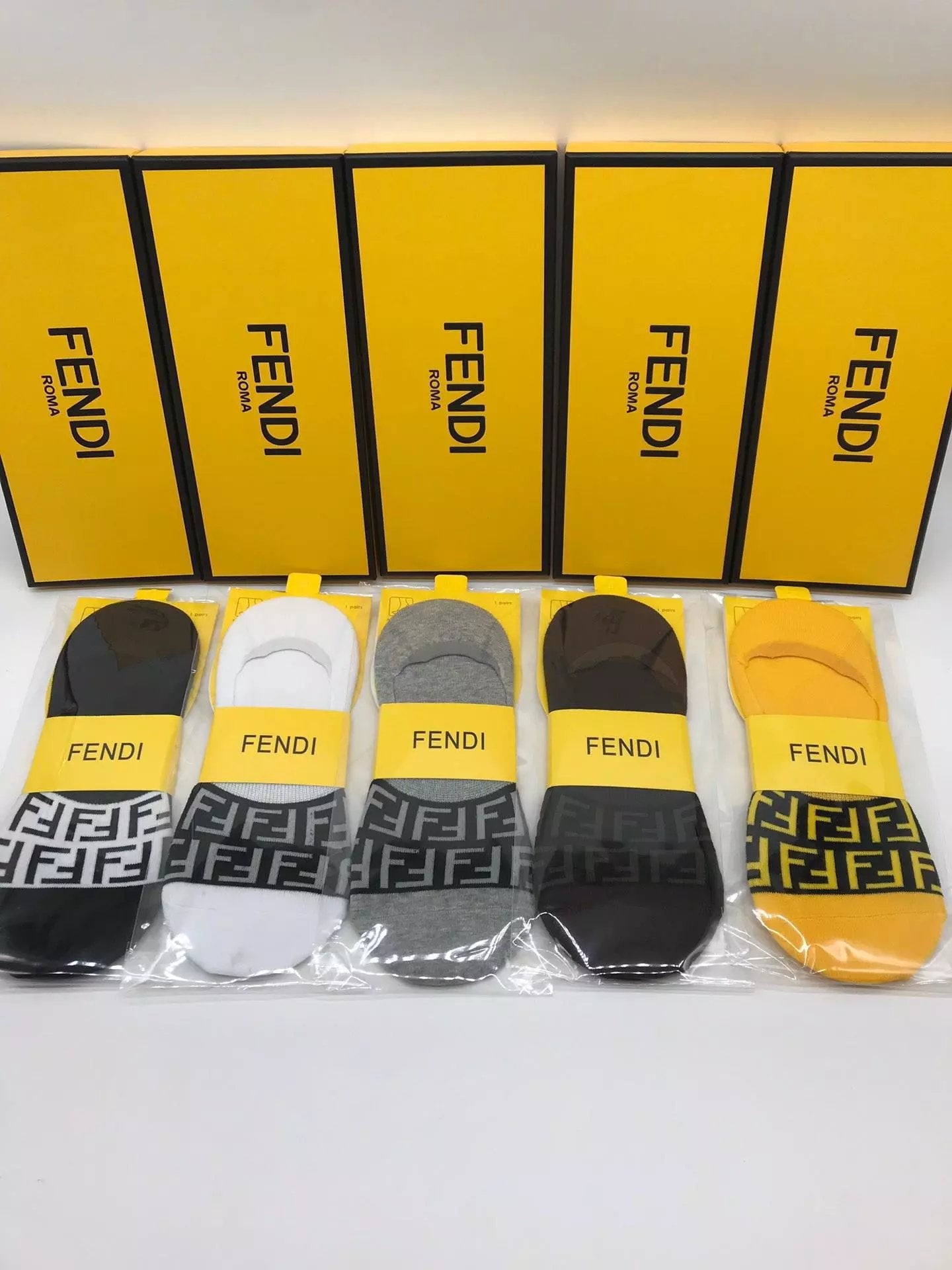 Fendi socks unisex